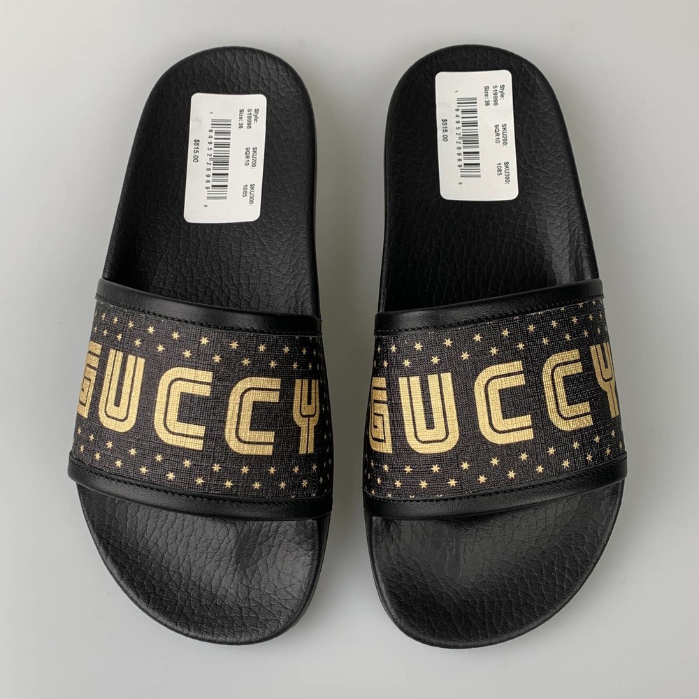 NIB Gucci Guccy slides Size 36